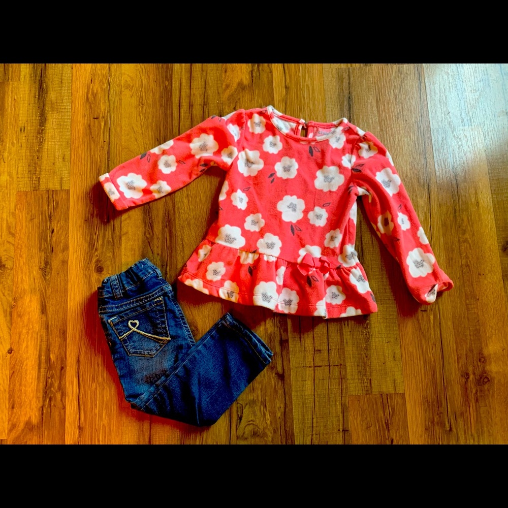 18-24 month outfit for girls.